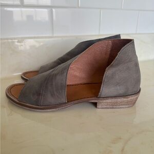 Free People Mont Blanc Asymmetrical Women’s Sandal Leather Open-Toe size 38